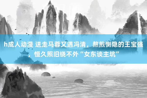 h成人动漫 送走马蓉又遇冯清，熬煎恻隐的王宝强，恒久照旧绕不外“女东谈主坑”
