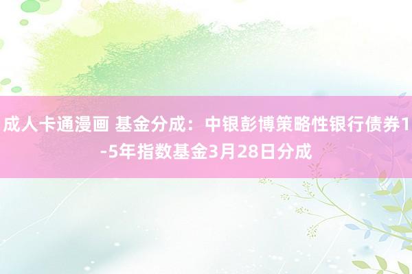 成人卡通漫画 基金分成：中银彭博策略性银行债券1-5年指数基金3月28日分成