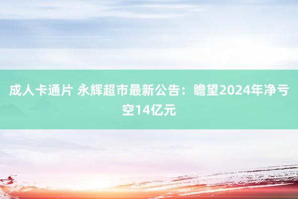 成人卡通片 永辉超市最新公告：瞻望2024年净亏空14亿元